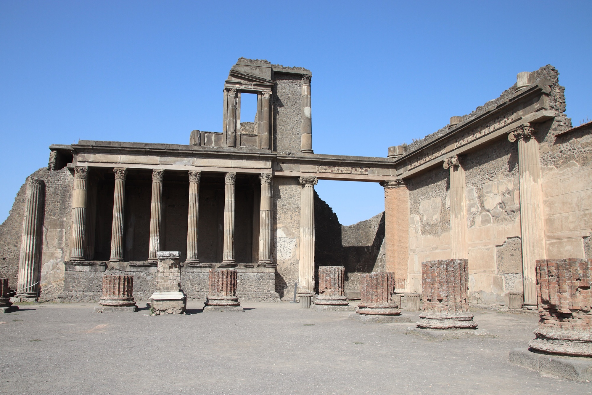 Pompeii kalıntıları
