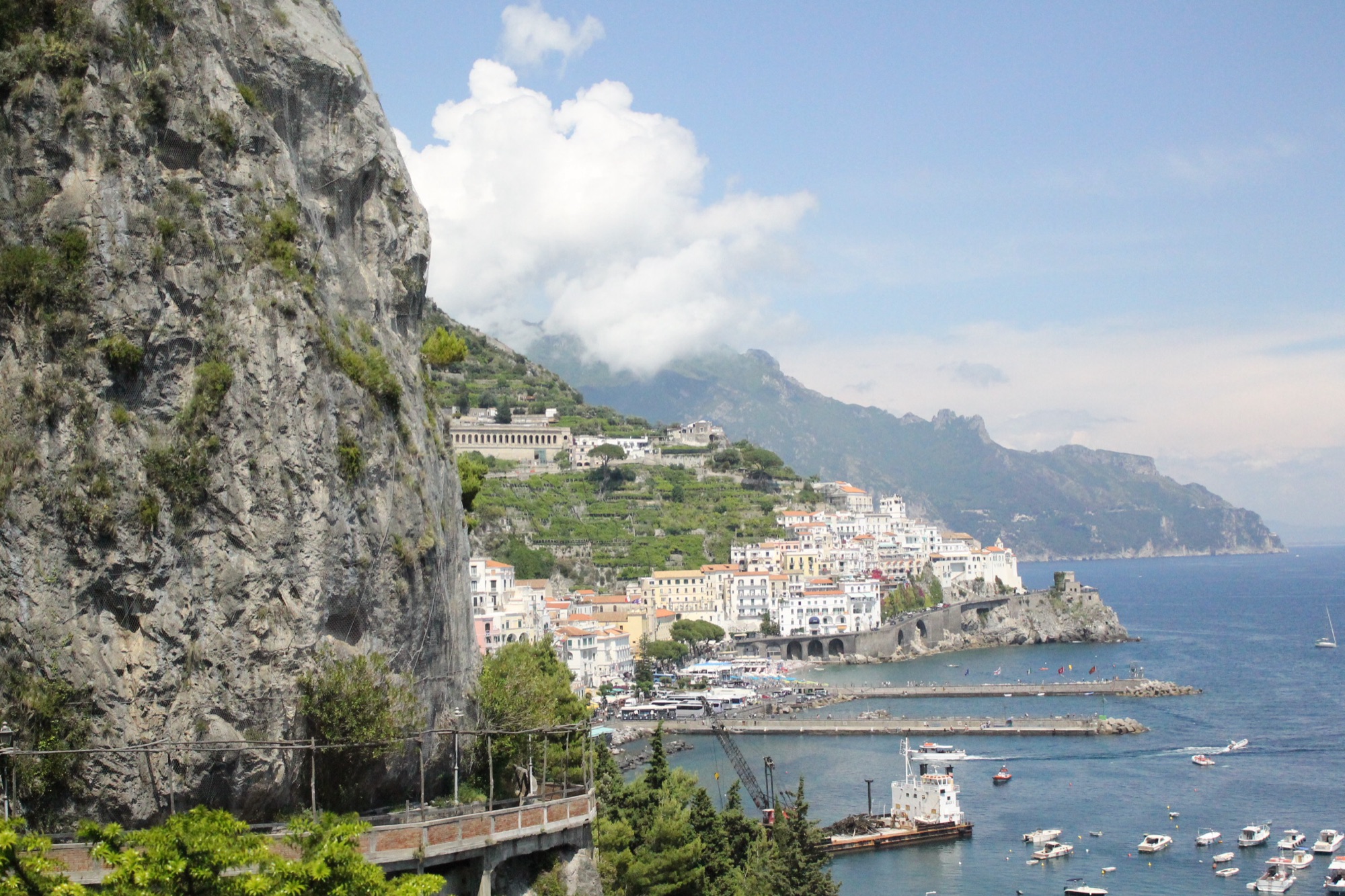 Amalfi kıyısı