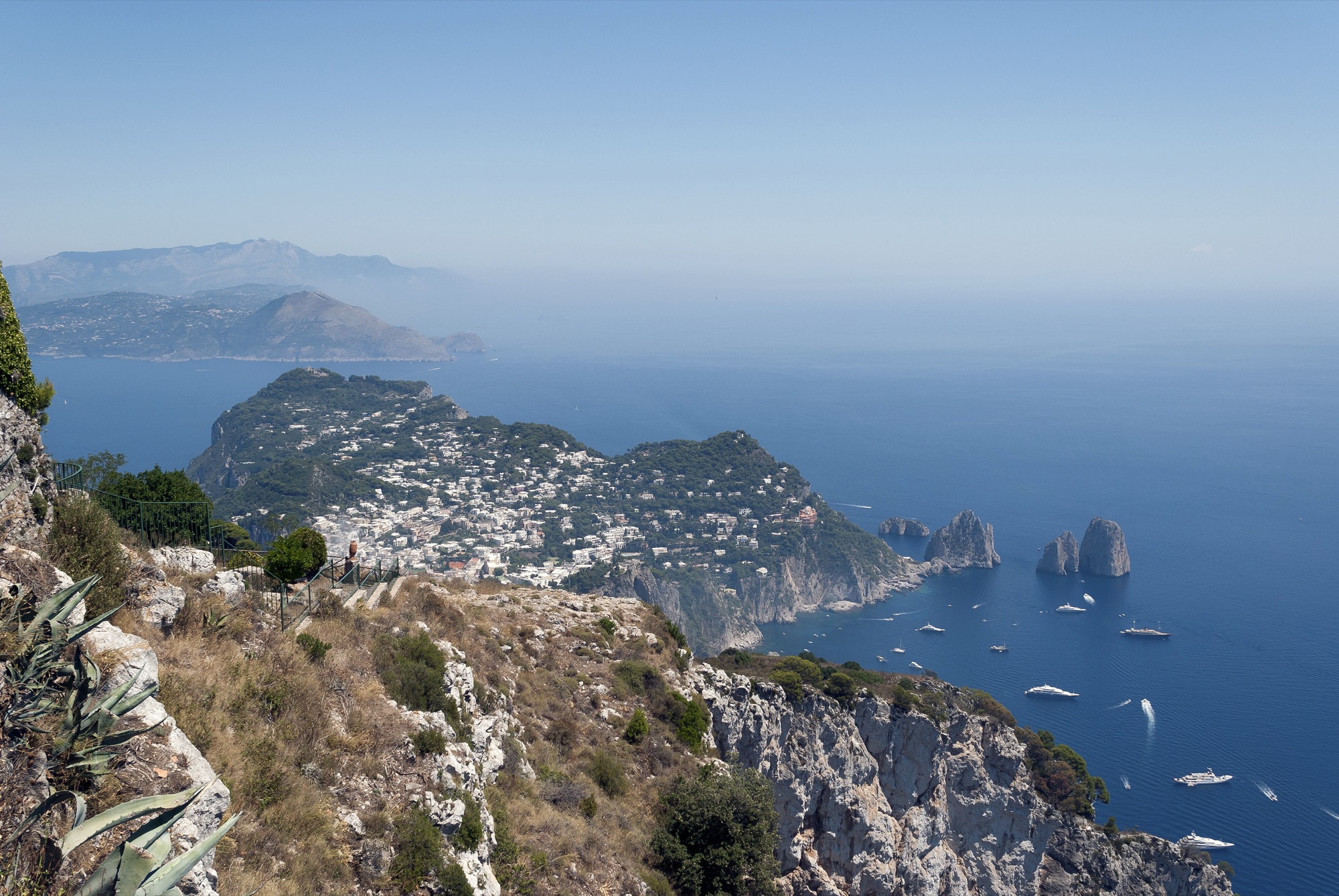 Capri manzarası