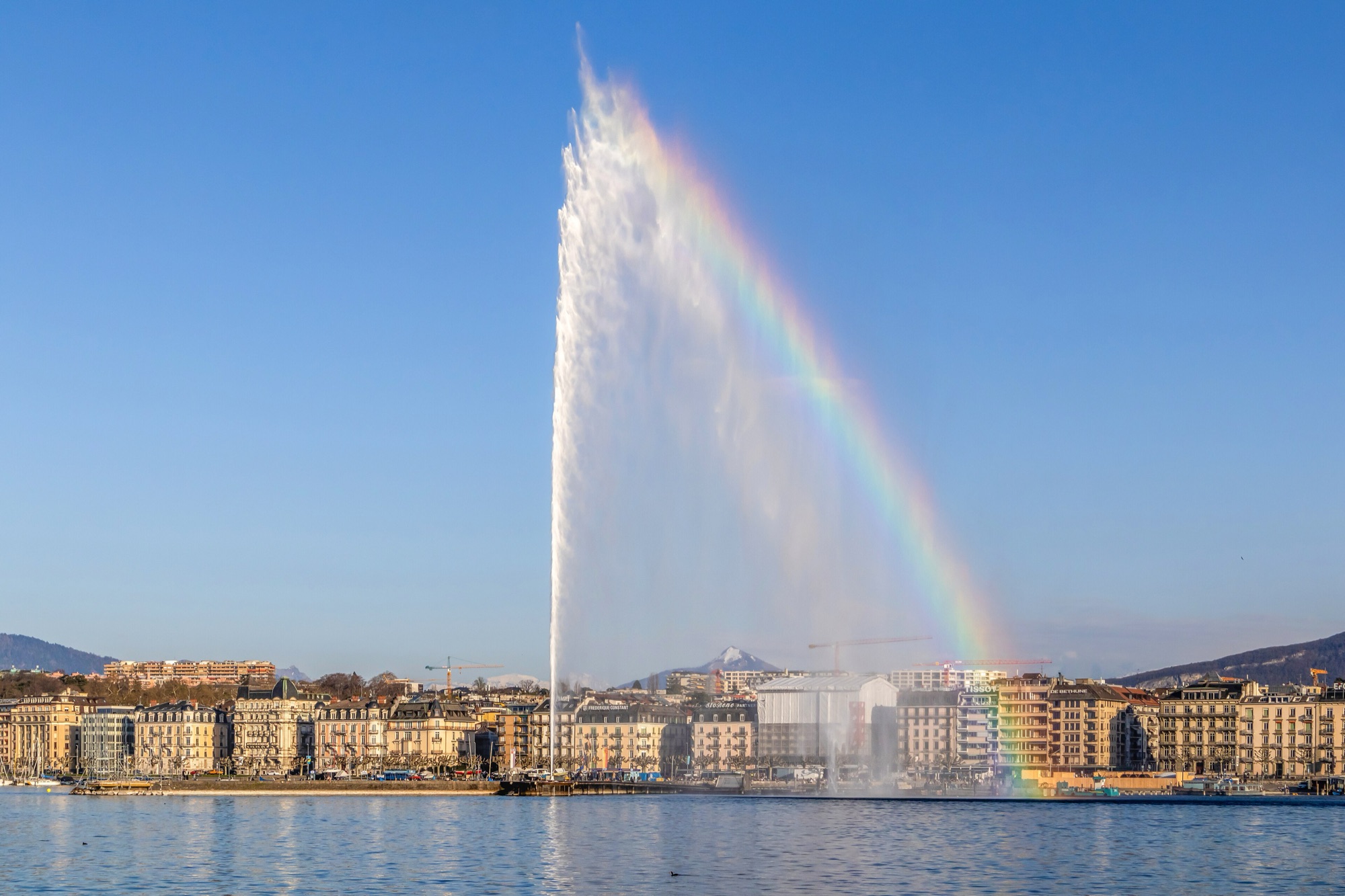 Cenevre'de Jet d'Eau